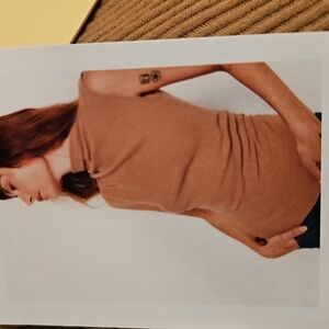 Nation LTD Camel Sleeveless Tank Top